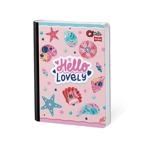 Cuaderno cosido grande de 100 hojas cuadriculado 23CM X 18 #NIÑAQNOTA