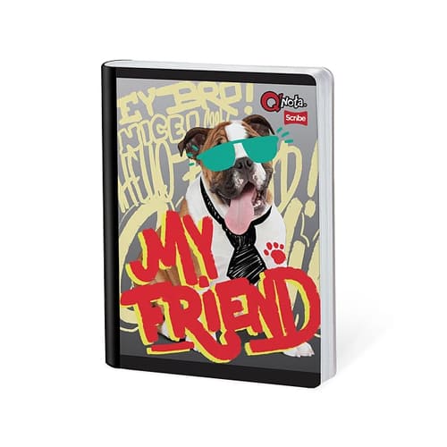 Cuaderno cosido grande de 100 hojas cuadriculado 23CM X 18 #NIÑOQNOTA