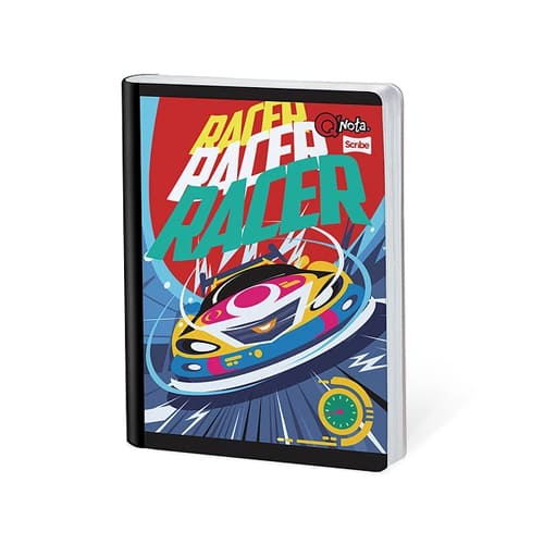 Cuaderno cosido grande de 100 hojas cuadriculado 23CM X 18 #NIÑOQNOTA
