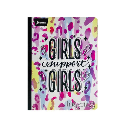 Cuaderno cosido grande de 50 hojas cuadriculado 23CM X 18 #NIÑANORMA