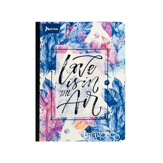 Cuaderno cosido grande de 100 hojas cuadriculado 23CM X 18 #NIÑANORMA