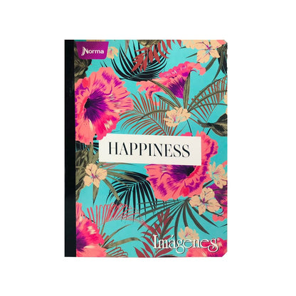 Cuaderno cosido grande de 50 hojas cuadriculado 23CM X 18 #NIÑANORMA