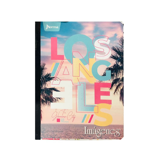 Cuaderno cosido grande de 100 hojas cuadriculado 23CM X 18 #NIÑANORMA