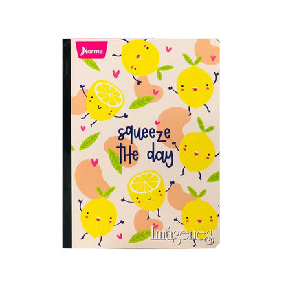 Cuaderno cosido grande de 100 hojas cuadriculado 23CM X 18 #NIÑANORMA