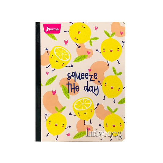 Cuaderno cosido grande de 100 hojas cuadriculado 23CM X 18 #NIÑANORMA