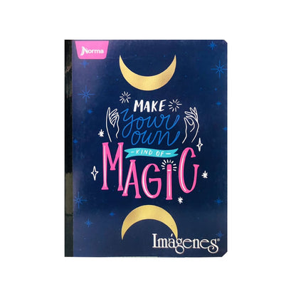 Cuaderno cosido grande de 50 hojas cuadriculado 23CM X 18 #NIÑANORMA