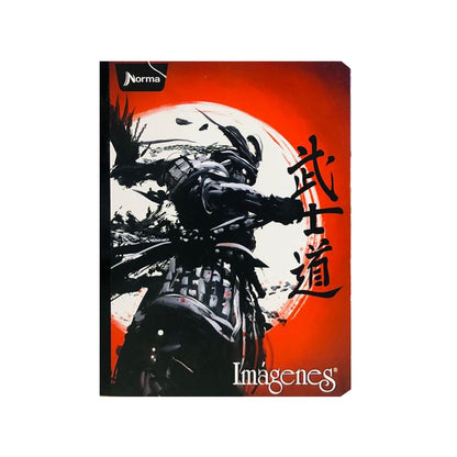 Cuaderno cosido grande de 50 hojas cuadriculado 23CM X 18 #NIÑONORMA