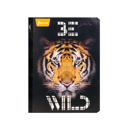 Cuaderno cosido grande de 100 hojas cuadriculado 23CM X 18 #NIÑONORMA
