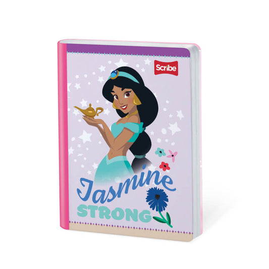 Cuaderno scribe cosido grande 100 hojas Cuadriculado DISNEY PRINCESAS #5 Niñas