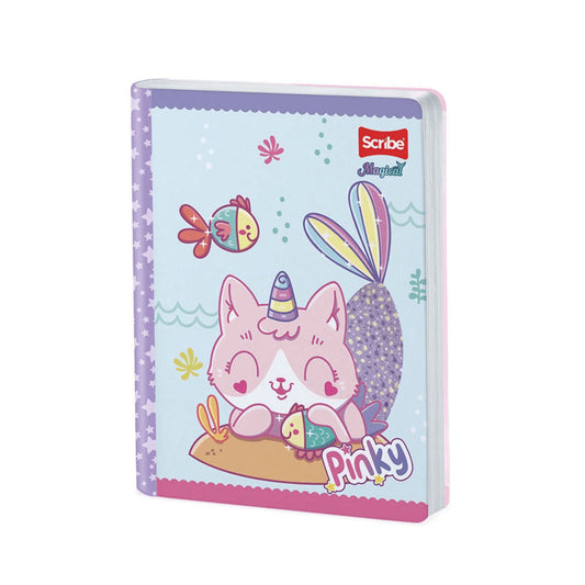 Cuaderno scribe cosido grande 100 hojas Cuadriculado MAGICAL #1 Niñas