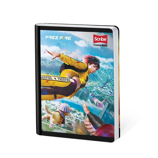 Cuaderno scribe cosido grande 100 hojas FREE FIRE para niños #2