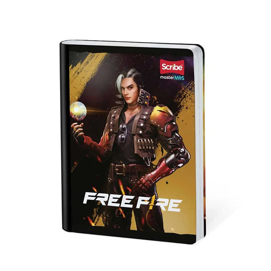 Cuaderno scribe cosido grande 100 hojas FREE FIRE para niños #7