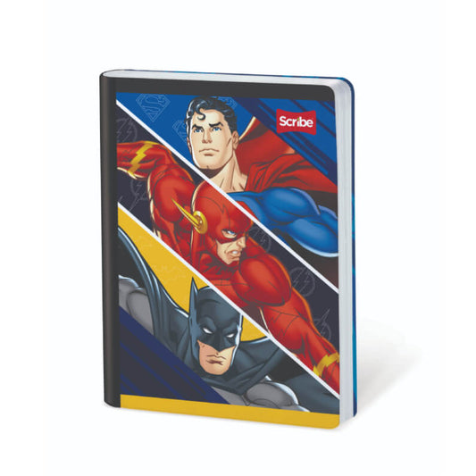Cuaderno scribe cosido grande 100 hojas Ferrocarril JUSTICE LEAGUE #2