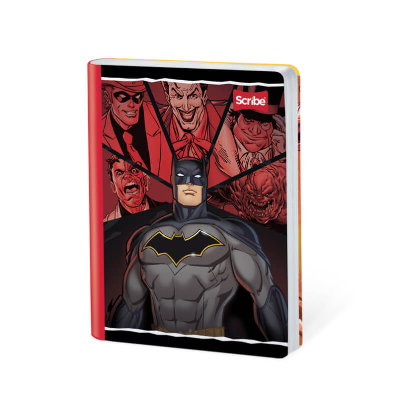 Cuaderno scribe cosido grande 100 hojas Ferrocarril JUSTICE LEAGUE #4
