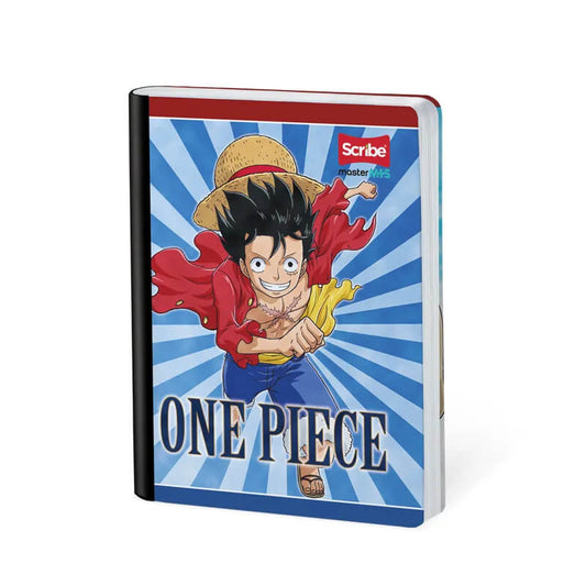 Cuaderno scribe cosido grande 100 hojas ONE PIECE para niños #2