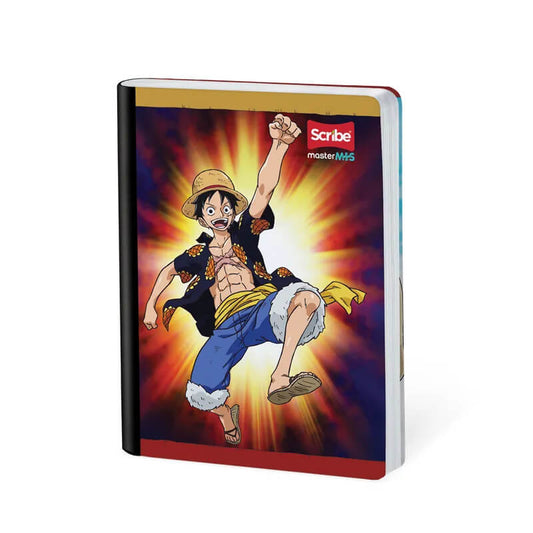 Cuaderno scribe cosido grande 100 hojas ONE PIECE para niños #8