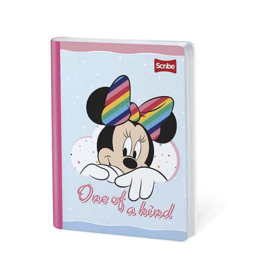 Cuaderno scribe cosido grande 100 hojas Rayado MINNIE MOUSE #3 Niñas