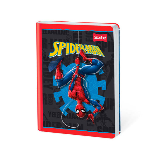 Cuaderno scribe cosido grande 50 hojas SPIDERMAN para niños #1