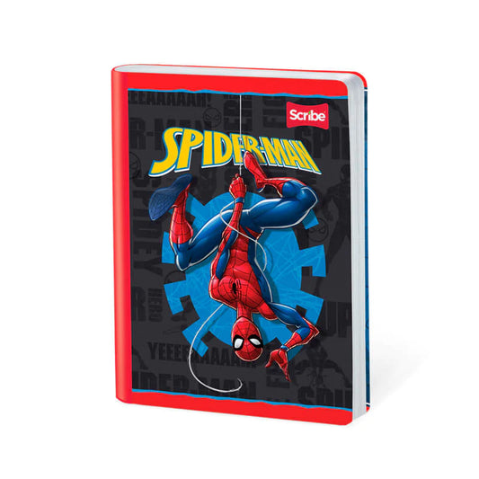 Cuaderno scribe cosido grande 100 hojas SPIDERMAN para niños #1