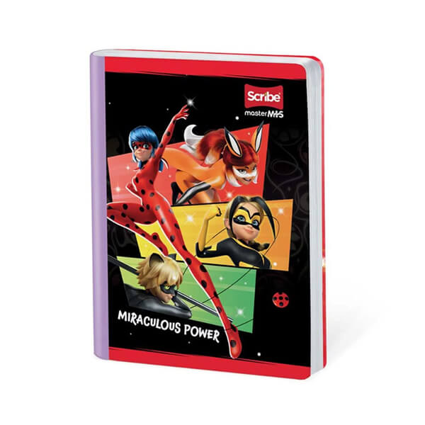 Cuaderno scribe cosido grande LADY BUG para niñas #8