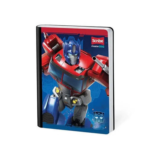 Cuaderno scribe cosido grande 100 hojas TRANSFORMERS para niños #3