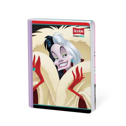Cuaderno scribe cosido grande 100 hojas VILLANS para niñas #4