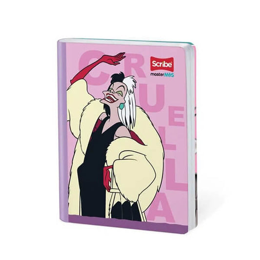 Cuaderno scribe cosido grande 100 hojas VILLANS para niñas #5