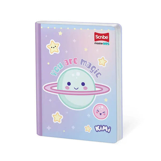 Cuaderno scribe cosido grande de 100 hojas KIMI para niñas #2