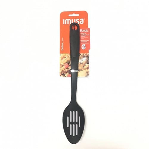 Cuchara de plástica IMUSA con aberturas