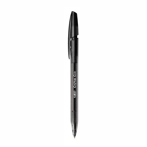Esfero BIC Retráctil Cristal x UNIDAD Color Negro