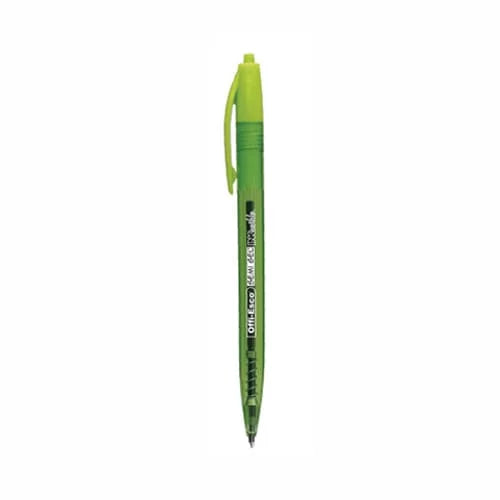 Esfero retractil 1,0mm SEMI-GEL -OFFIESCO- x UNIDAD Color Verde
