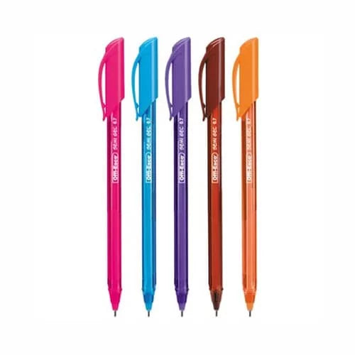 Set x5 Esfero semi-gel 0,7mm -OFFIESCO-