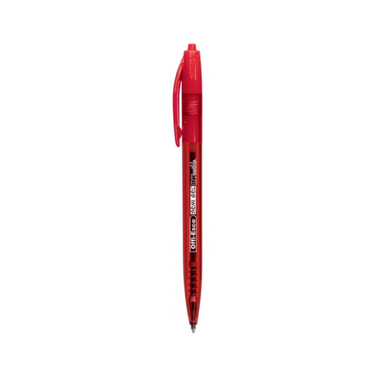 Esfero semi-gel retractil 0.7mm -OFFIESCO- x UNIDAD Color Rojo