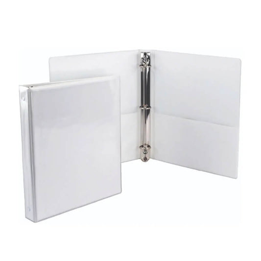 Folder blanco tamaño carta 1 pulgada R convertible