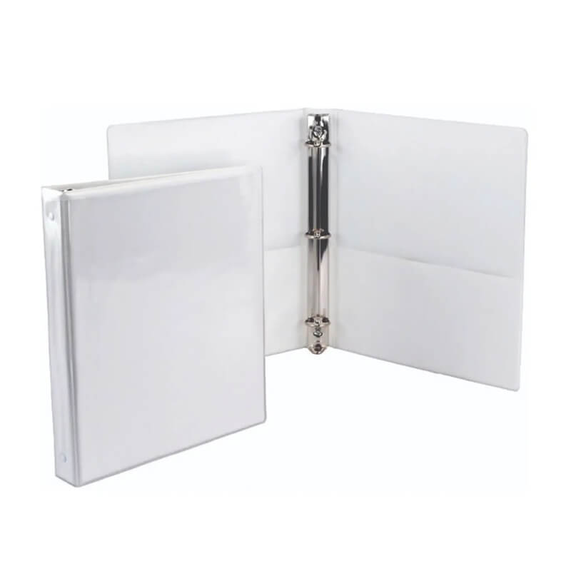 Folder blanco tamaño carta 2 pulgada R convertible