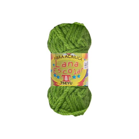 Lana escolar VERDE CLARO