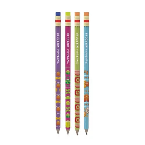 Lápices de grafíto -CANDY POP PAPER MATE- X 4 Lápices