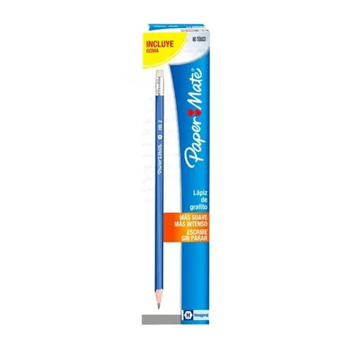 Lápiz de grafito -MIRADO 2 HB AZUL- CAJA X 12