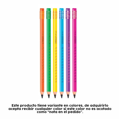 Lápiz jumbo TRIANGULAR -OFFIESCO- x UNIDAD