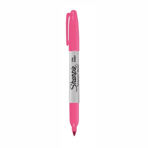 Marcador Sharpie permanente x UNIDAD Color fucsia