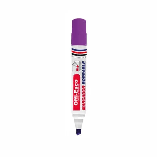 Marcadores borrables OFFIESCO x UNIDAD Color Morado