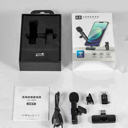 Micrófono Inalámbrico Para Celulares K8 Tipo C