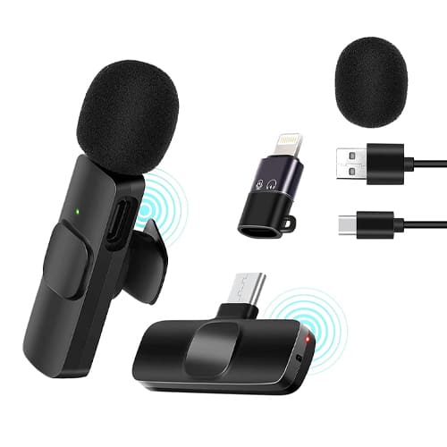 Micrófono Inalámbrico Para Celulares K8 Tipo C