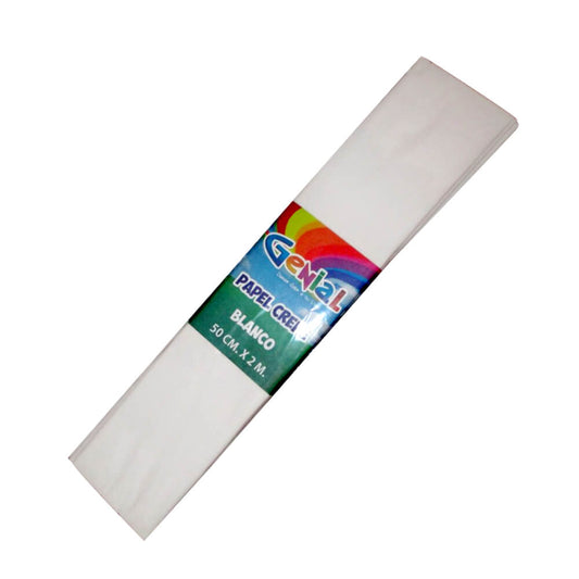 Papel Crepe Blanco pliego x UNIDAD