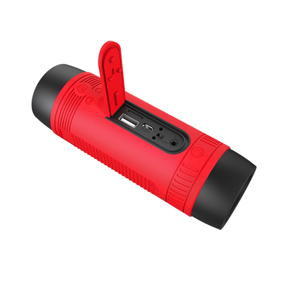 Parlante linterna para bicicleta RADIO FM Y BLUETOOTH