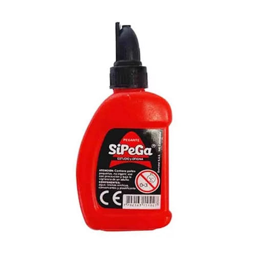 Pegante líquido blanco SIPEGA 125gr x UNIDAD