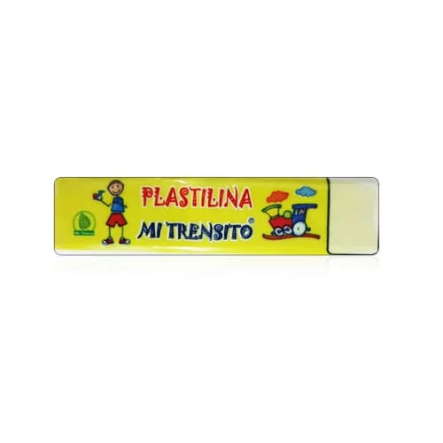 Plastilina en barra MI TRENSITO 55g Colores vivos Amarillo