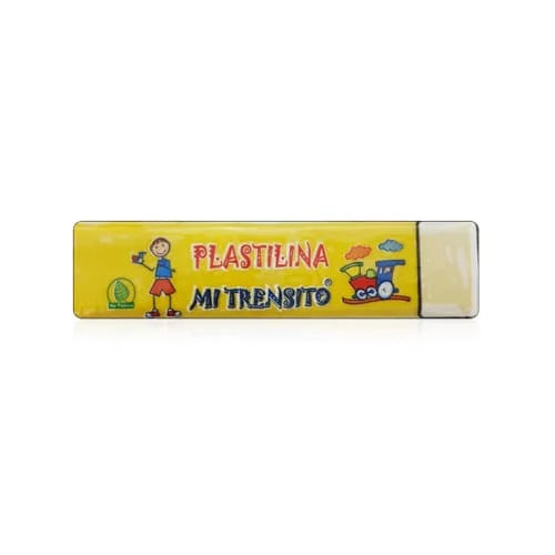 Plastilina en barra pastel MI TRENSITO 55g Color amarillo