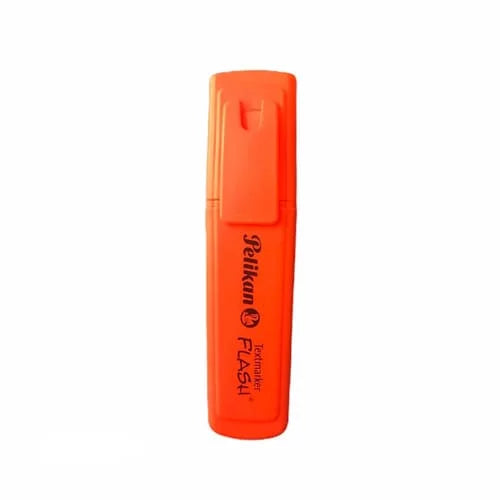 Resaltado PELIKAN FLASH Fluorescente x UNIDAD Color Naranja