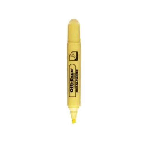 Resaltador OFFIESCO Pastel OE-540 x UNIDAD Color Amarillo